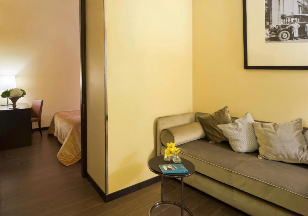 Χώρος καθιστικού στο Starhotels Majestic