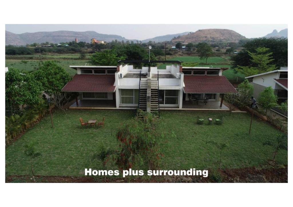 Příroda nedaleko vily