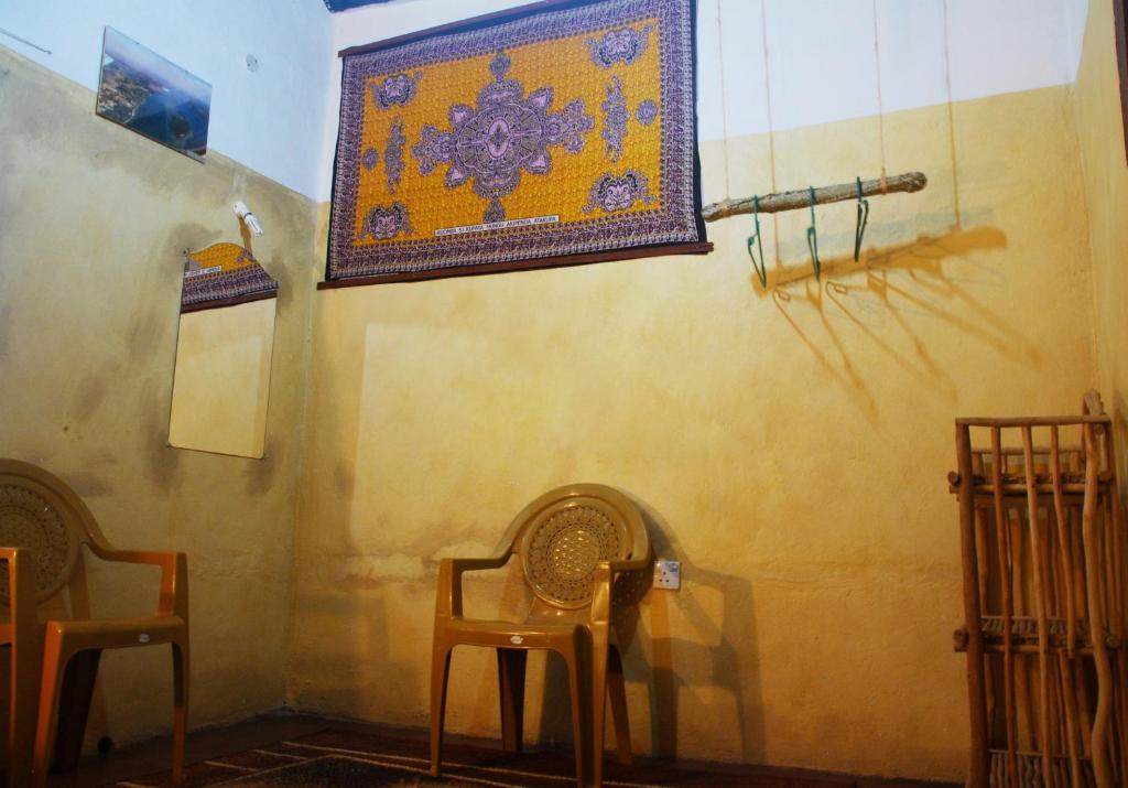 Istumisnurk majutusasutuses JamboHouse Lamu