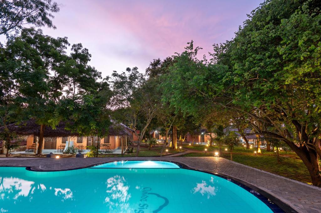 Bazén v ubytování Cloudz Sigiriya nebo v jeho okolí