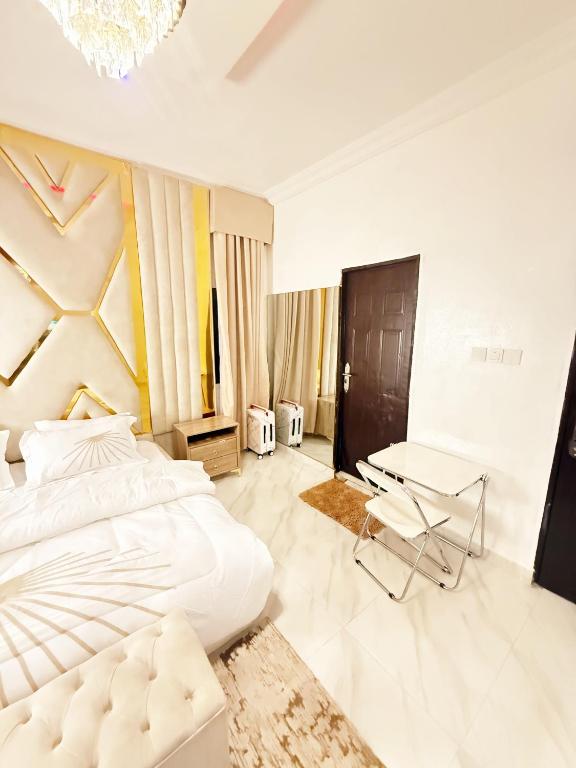 Postel nebo postele na pokoji v ubytování Atelier Kings Accord