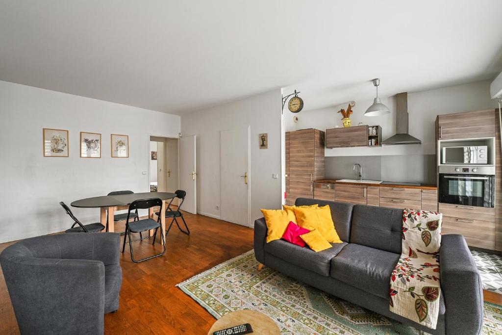 Η κουζίνα ή μικρή κουζίνα στο Cour de la Garonne -Proche Disneyland avec parking