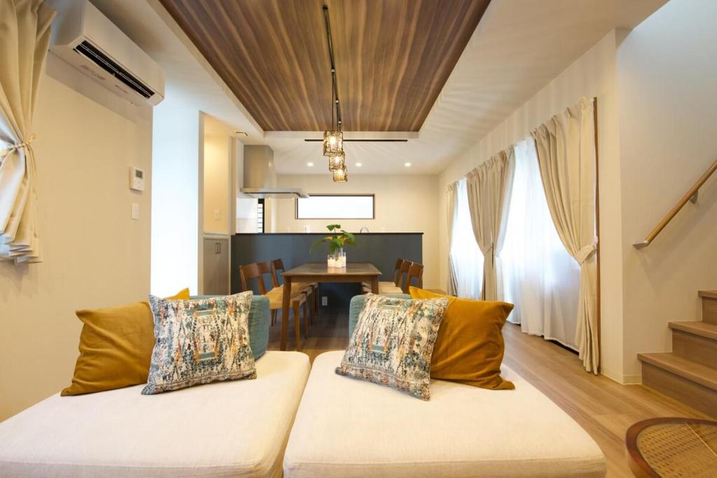 Posezení v ubytování Villa de Mui nago Kaula A