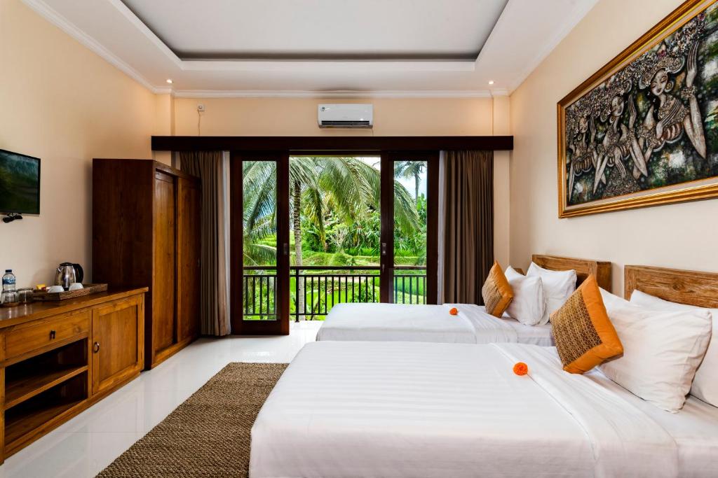 Oka Suite Sebatu by Dhananjaya Hospitality - Habitación Doble