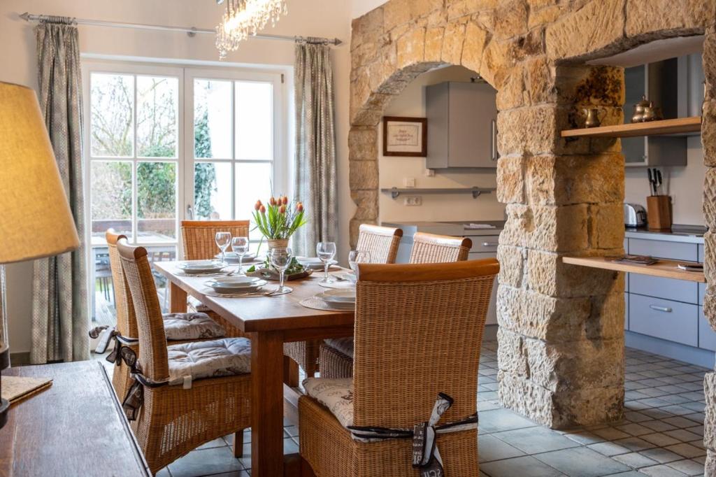 Χώρος καθιστικού στο Apartmenthaus Brunnenhof