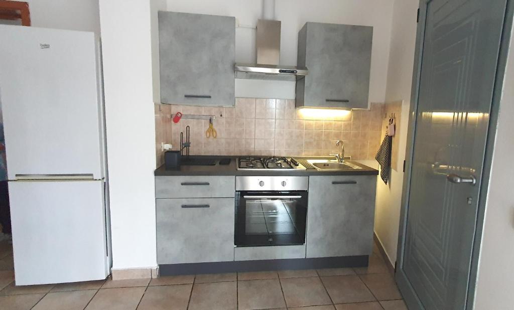 Køkken eller tekøkken på Stella Maris Family Home