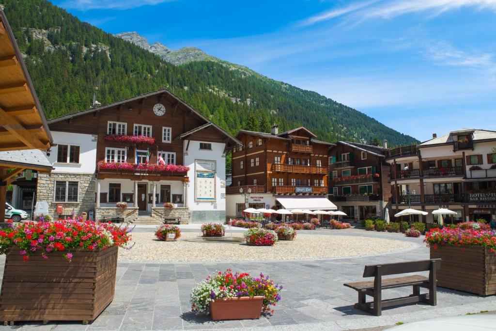 Nespecifikovaný výhled na hory nebo výhled na hory při pohledu z apartmánu