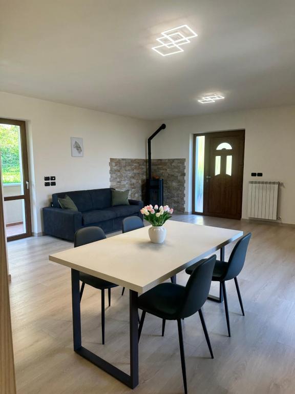 Posezení v ubytování Casa L'Olivér