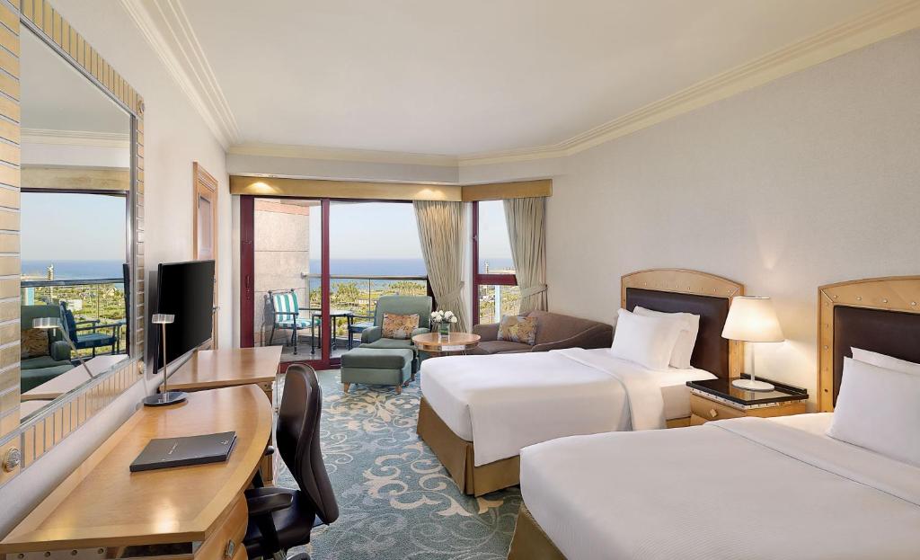 Sustainability certification Jeddah Hilton - デラックスツインルーム（海側）