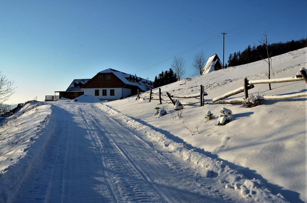 Chata pod Červenou studňou trong mùa đông