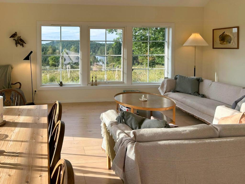 Χώρος καθιστικού στο Charming And Isolated House In Beautiful Surroundings