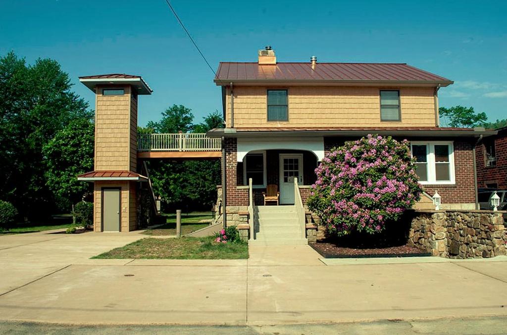 Budova, kde se prázdninový dům nachází