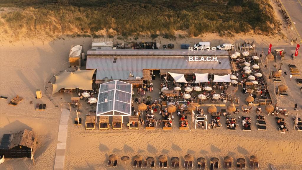 Letecký snímek ubytování Souterrain aan zee