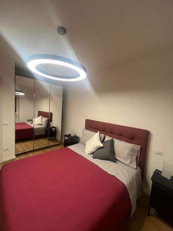 Postel nebo postele na pokoji v ubytování Andromeda & Lyra By Abitare Il Tempo Velletri