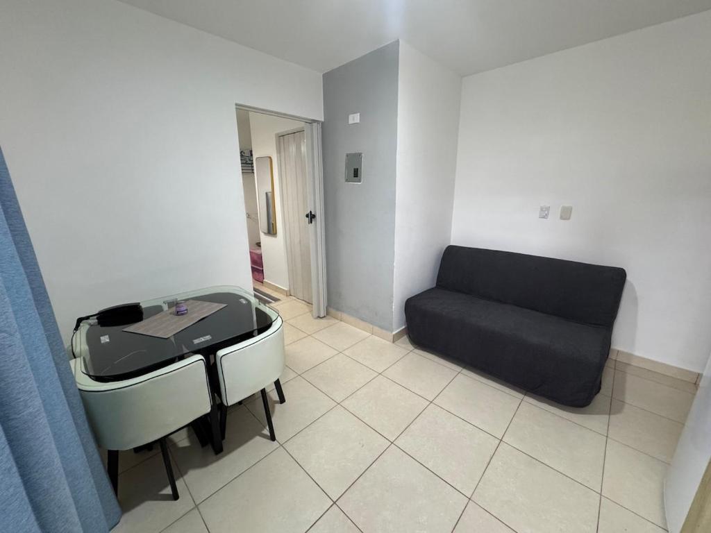 Posezení v ubytování apartamento estudio moderno de 1 habitacion