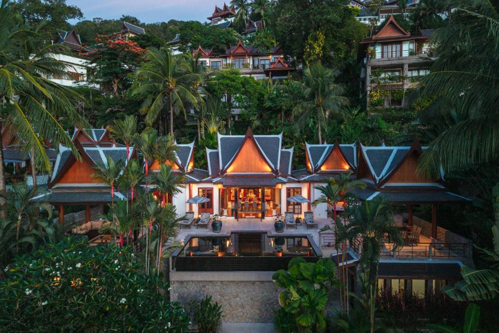 Το κτήριο όπου στεγάζεται  η βίλα