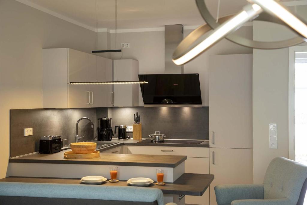 Kuchyň nebo kuchyňský kout v ubytování Magellan