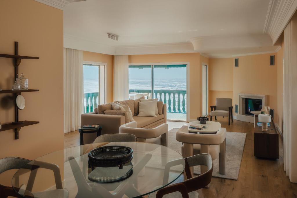 Χώρος καθιστικού στο Frente Mar