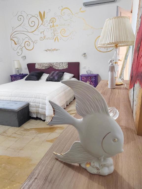 Suite Capurso Bari jacuzzi e parking - Queen Room With Spa Bath