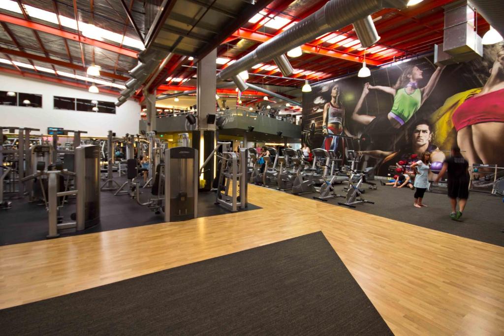 Fitness centrum a/nebo fitness zařízení v ubytování Boulcott Lodge