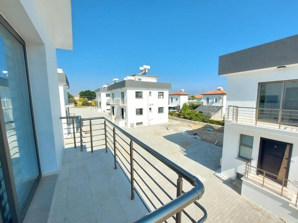 Balkón nebo terasa v ubytování Lapta Residence