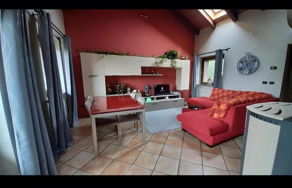 Η κουζίνα ή μικρή κουζίνα στο Le Petit Rascard