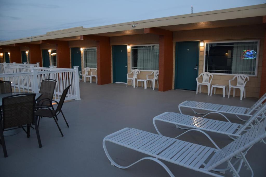 Balkón nebo terasa v ubytování Seahorse Inn