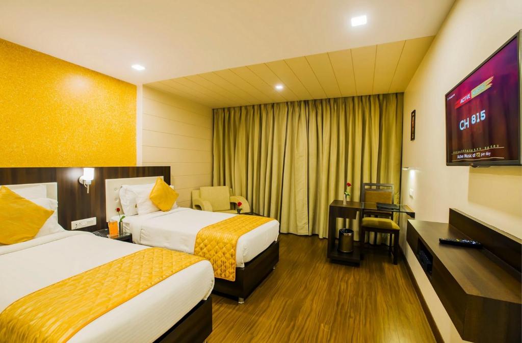 Hotel Kapish Smart-All Pure Veg - Standard Twin Room