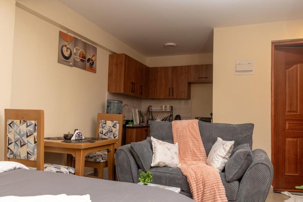 Nhà bếp/bếp nhỏ tại JAS Stays