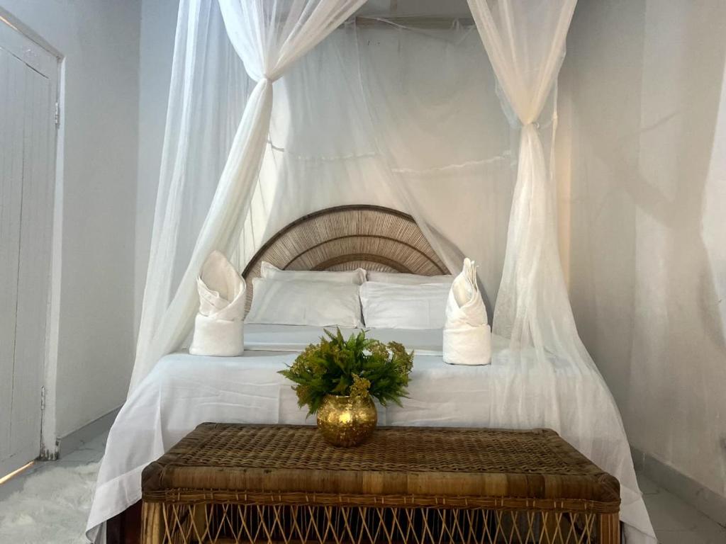 Postel nebo postele na pokoji v ubytování Marijan Lodge