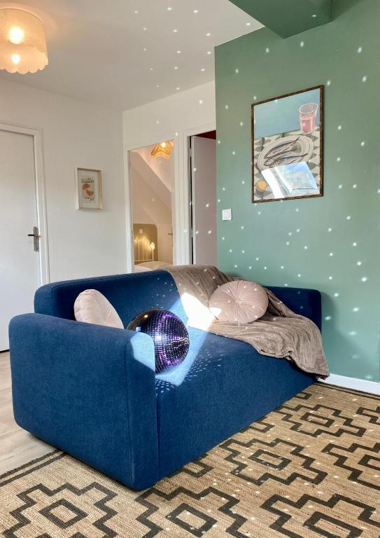 Posezení v ubytování Rive Lumière near canal and city center