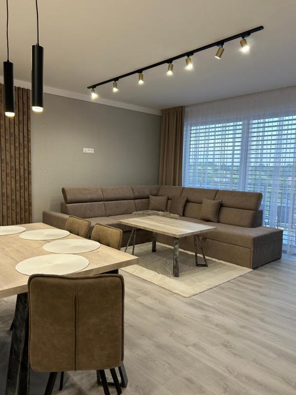 Posezení v ubytování Útulný apartmán