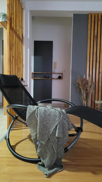 Χώρος καθιστικού στο Apartman Riva Parking Garaža