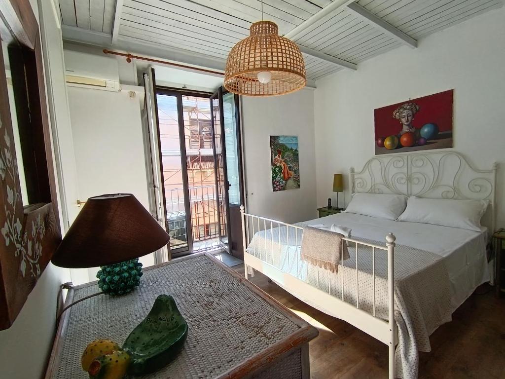 Postel nebo postele na pokoji v ubytování I Vespri