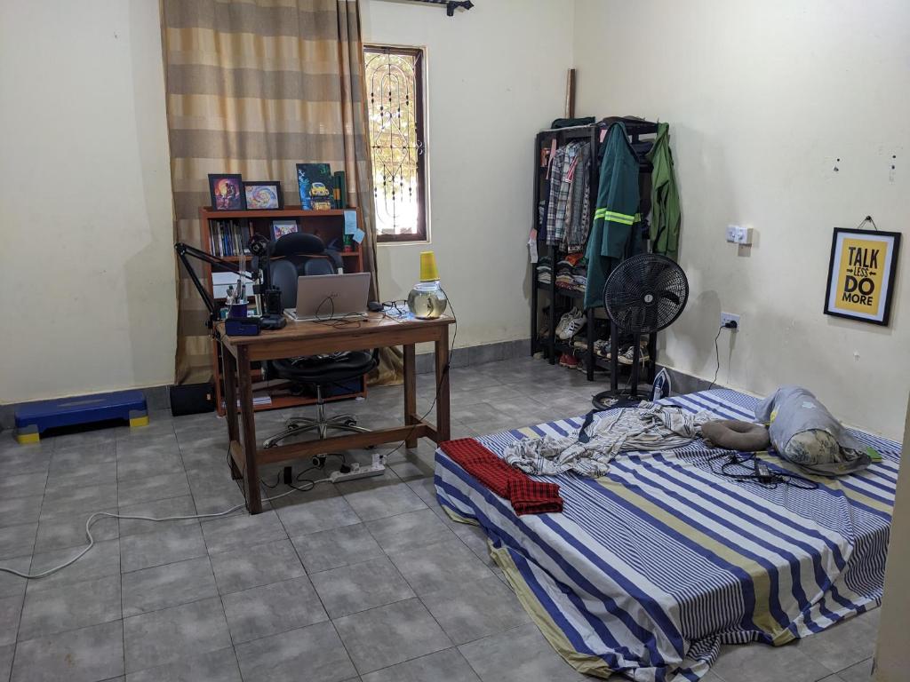 Ένα ή περισσότερα κρεβάτια σε δωμάτιο στο Ole Ikunda