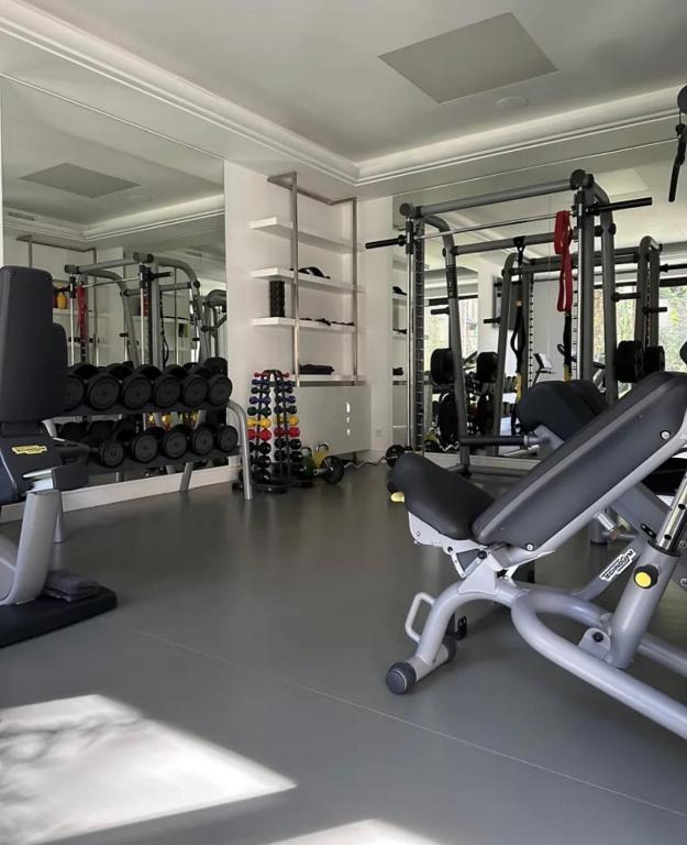 Phòng/tiện nghi tập thể dục tại У самому серці лісу