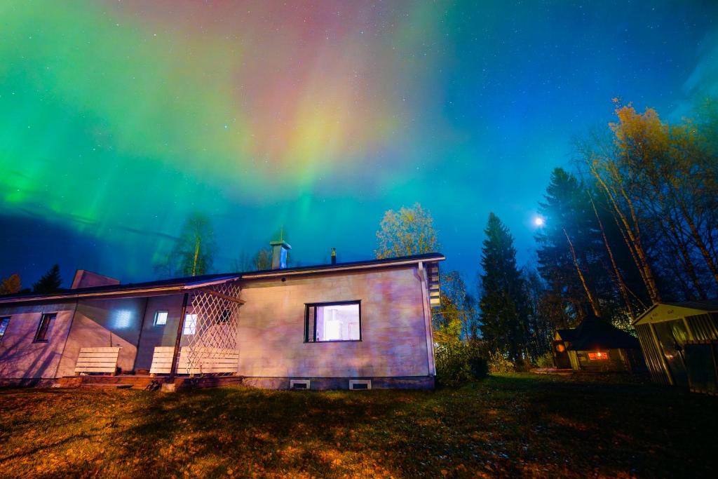 Budova, kde se vila nachází