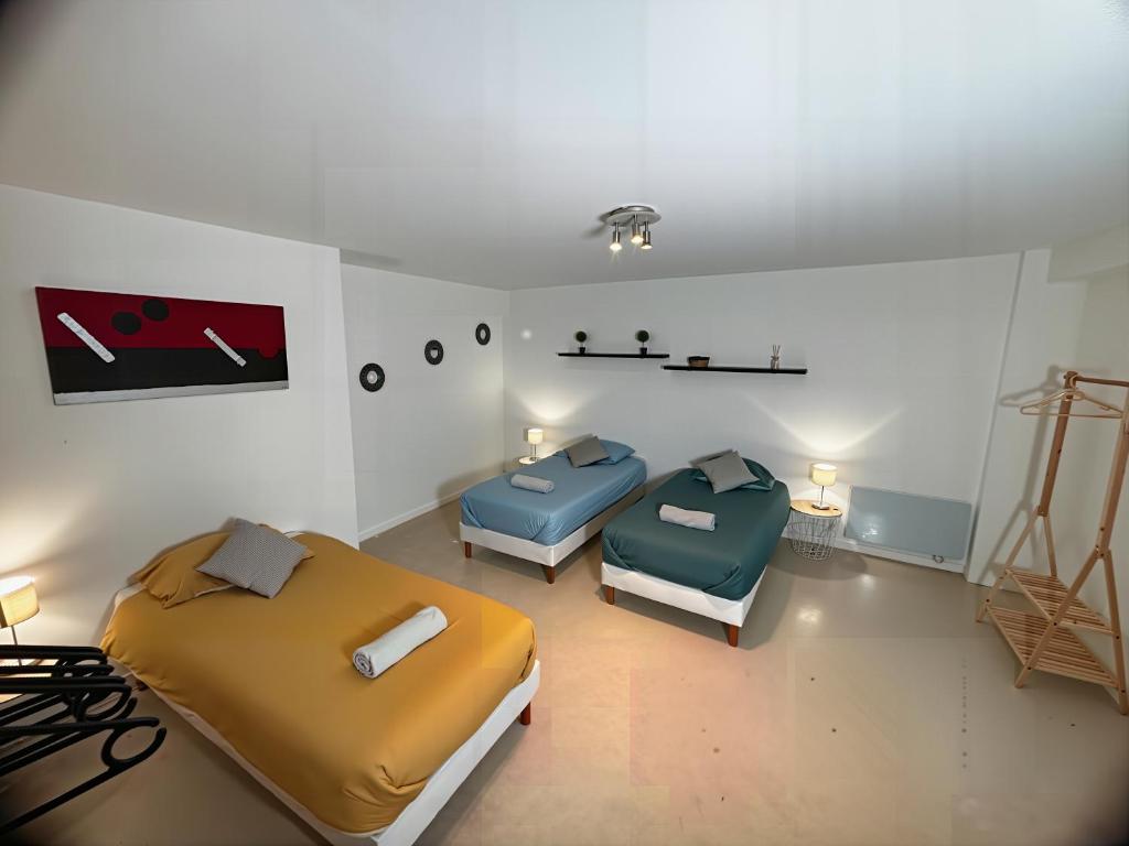 Χώρος καθιστικού στο L'Authentique de la Brie