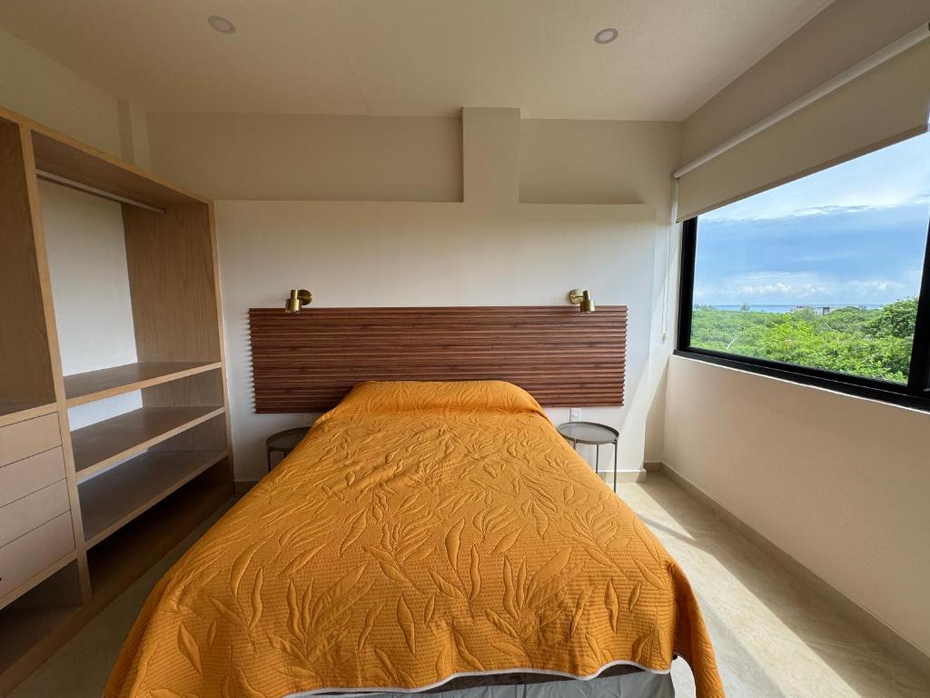 Postel nebo postele na pokoji v ubytování Hotel 56 Zuna