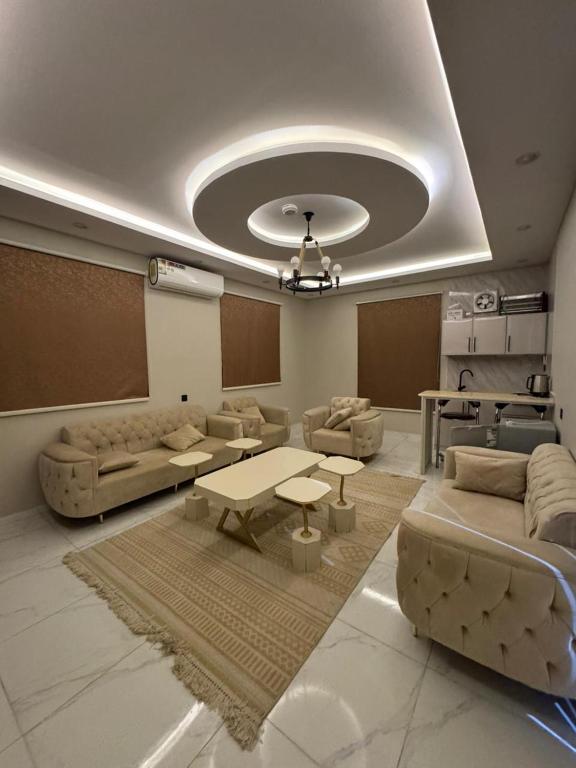 Posezení v ubytování شقق ندى