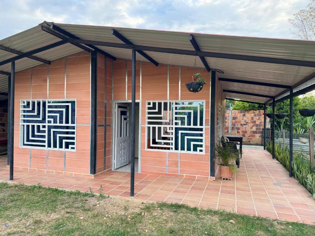 Budova, kde se prázdninový dům nachází