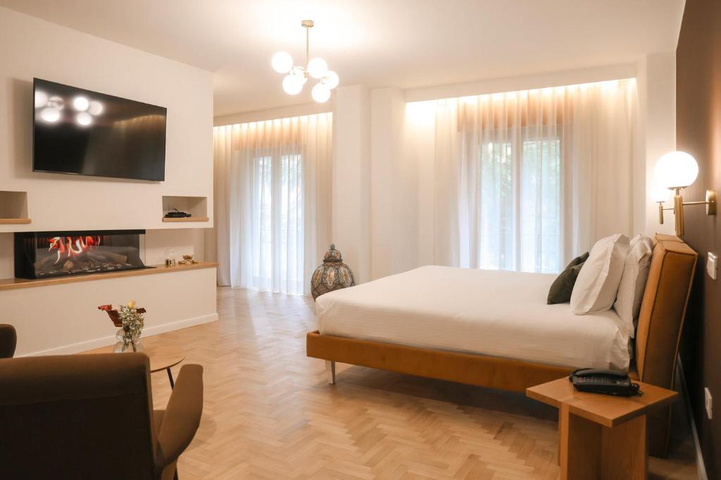 Μια τηλεόραση ή/και κέντρο ψυχαγωγίας στο Hotel Camigliatello