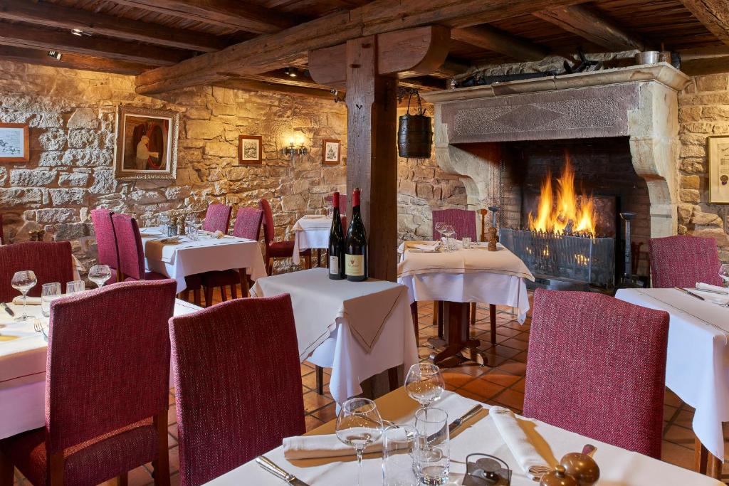 Nápoje v ubytování Hotel Restaurant L'Ami Fritz