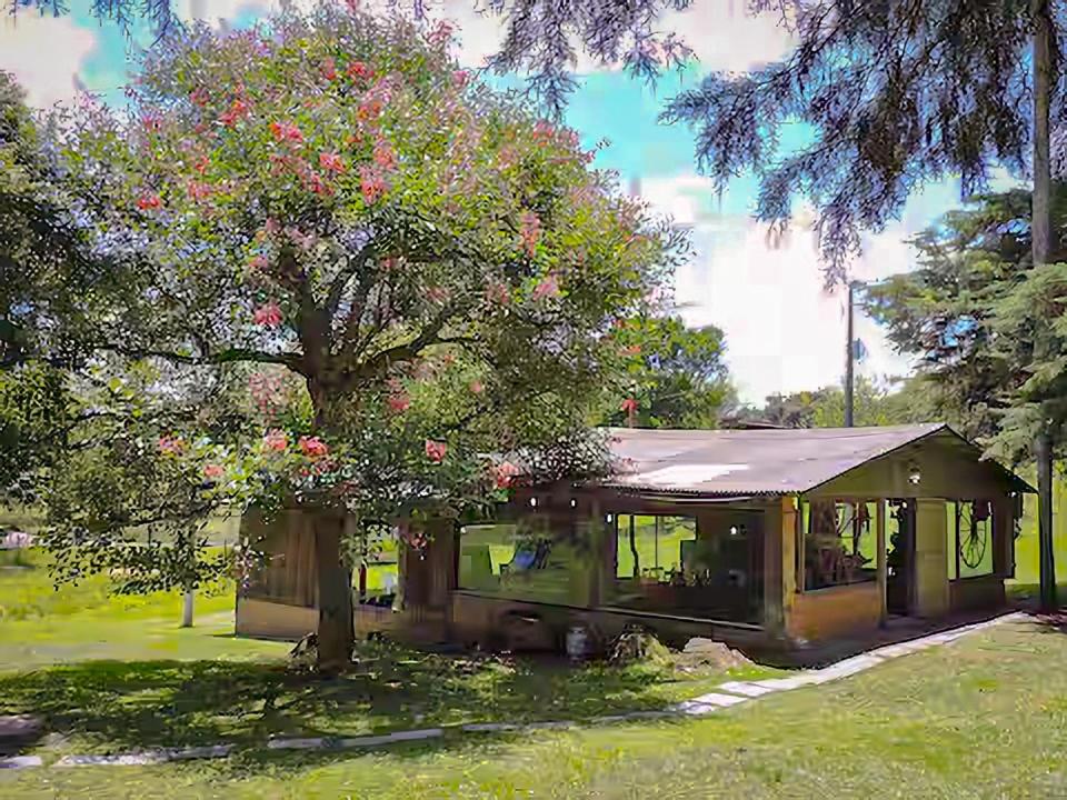 Κήπος έξω από το Pousada Sítio Paremi