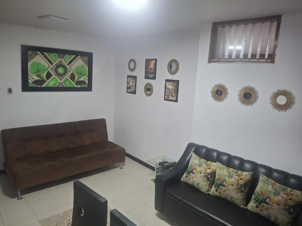 Et opholdsområde på BBB Apartamento en Edificio Mixto