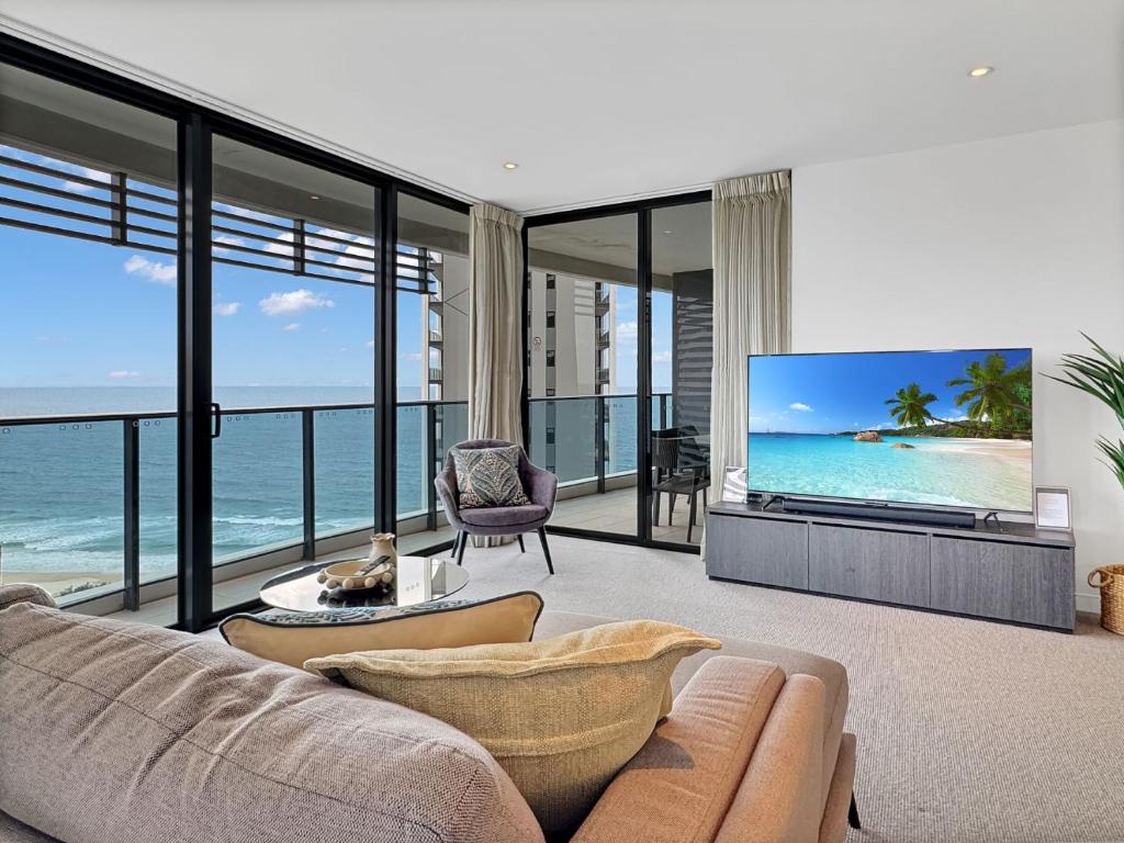 Luxury Oceanview Retreat Oracle Tower 1 Level 24, Gold Coast (updated ... - Luxury Oceanview Apartments With Balcony