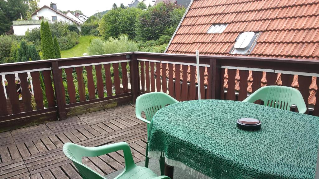 Balkón nebo terasa v ubytování Hotel Zur Schanze