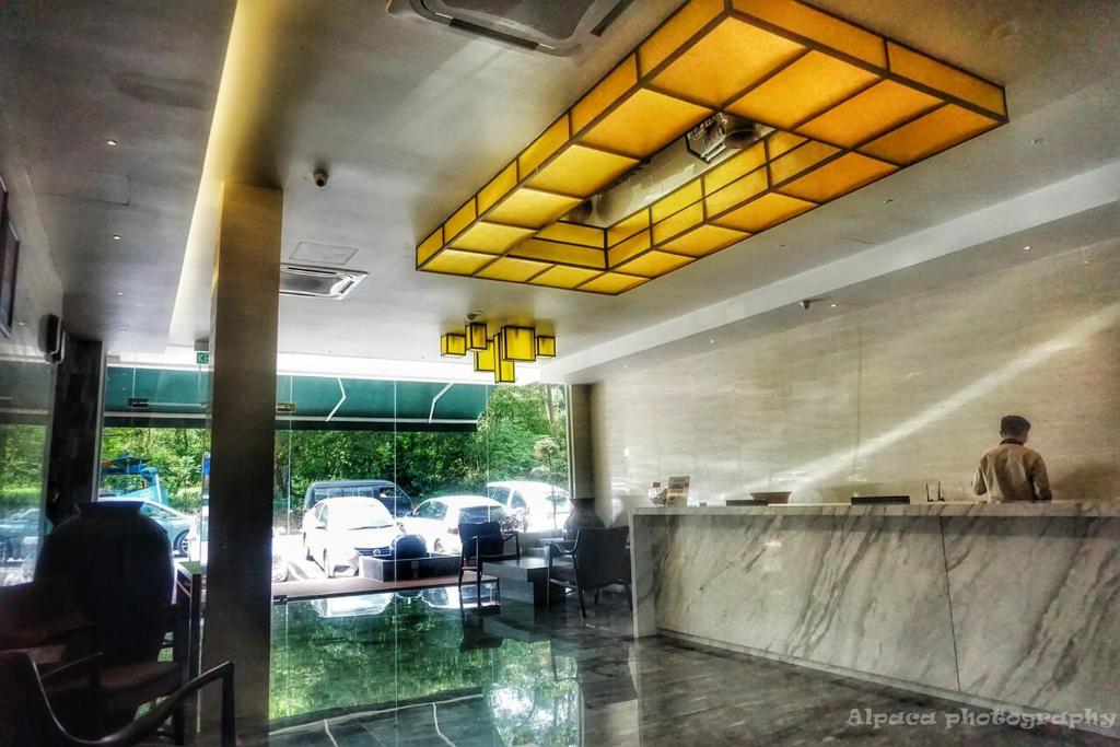 Posezení v ubytování Nex Hotel Johor Bahru