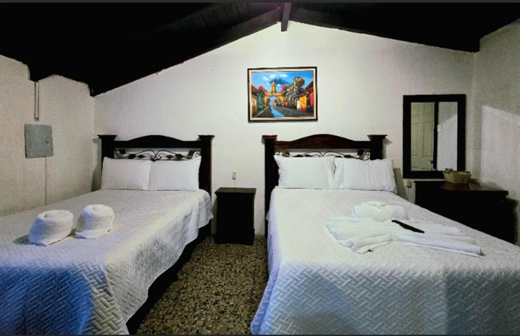 Ένα ή περισσότερα κρεβάτια σε δωμάτιο στο Casa de la Torre