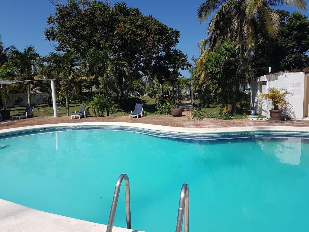 Bazén v ubytování Hotel El Doral nebo v jeho okolí